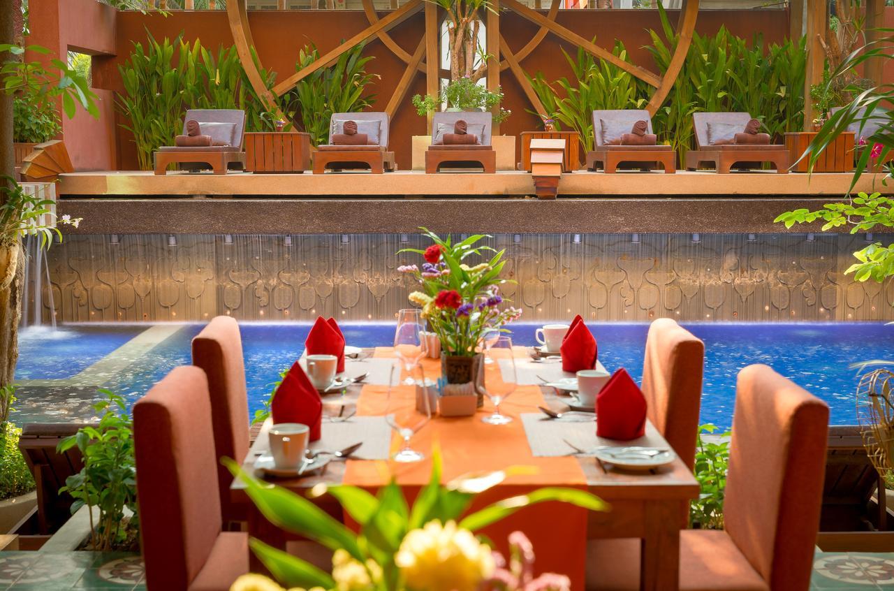 Golden Temple Residence Siem Reap Bagian luar foto The restaurant