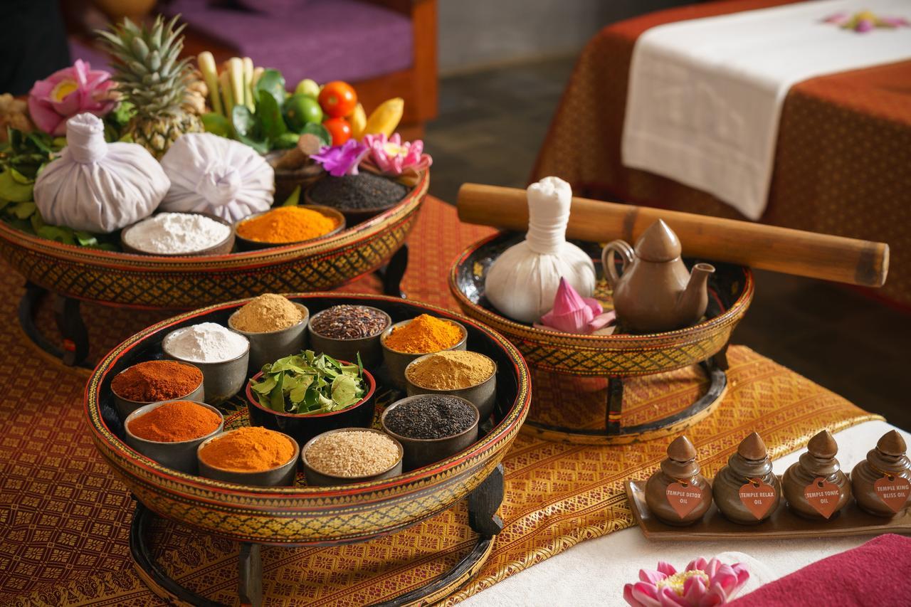 Golden Temple Residence Siem Reap Bagian luar foto Thai spa ingredients
