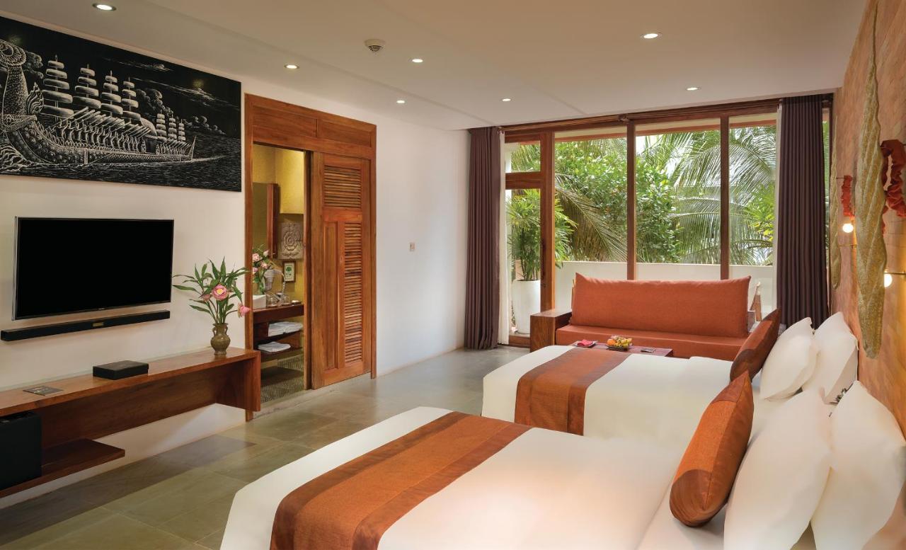 Golden Temple Residence Siem Reap Bagian luar foto Deluxe Room